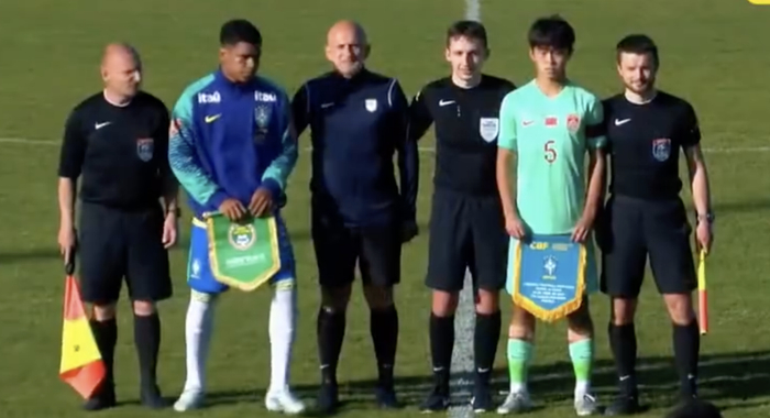 中国U16国少0-1巴西遭两连败 教练战术引争议